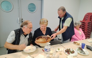 Regarde Serge, j'ai tout mangé