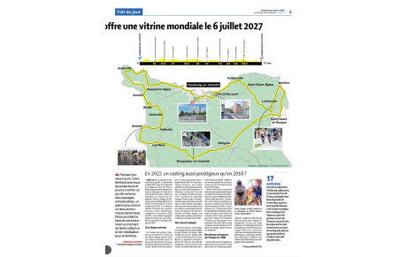 UNE JOURNÉE DANS LE COTENTIN POUR LE TOUR DE FRANCE 2027